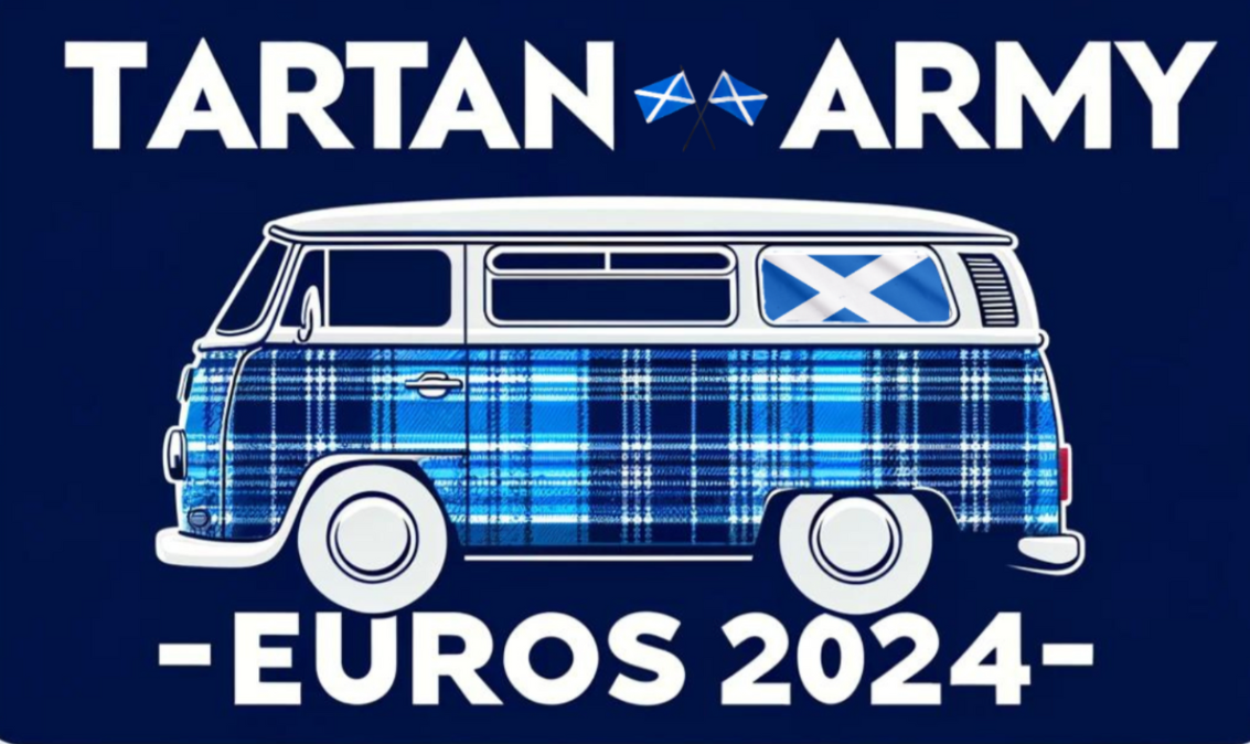Euro 2024 Campervan Style Stickers - (Multi pack and Single Design Pack)