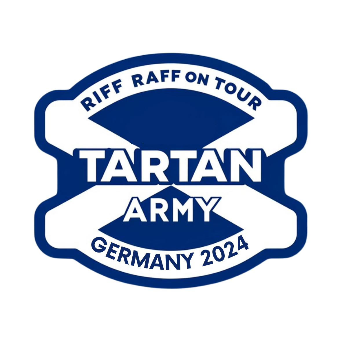 Riff Raff TA Euro 24 Sticker (10 Pack)